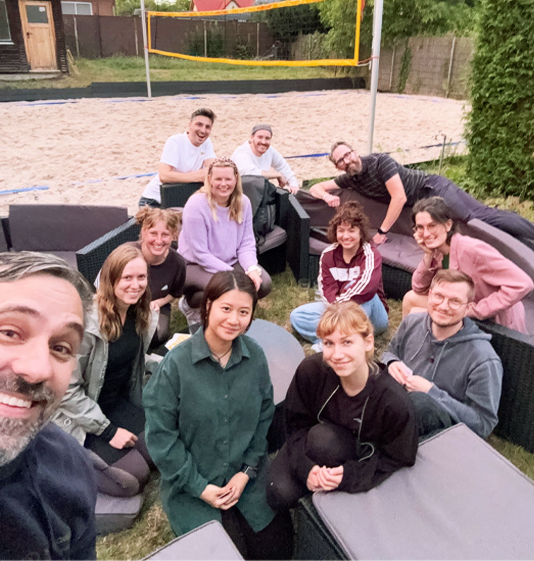 curendo Team bei Teambuilding – engagiert für bessere Unterstützung in der häuslichen Pflege